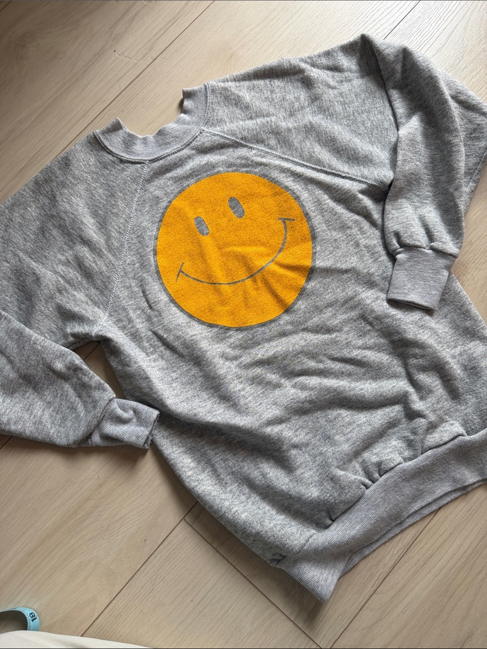 1960’s vintage Harvey Ball raglan smiley sweatshirt
